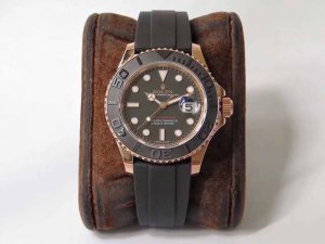 850亲民版。Rolex 劳力士 游艇名仕型 116655-Oysterflex Bracelet 系列 运动男表 精钢镀厚玫瑰金表壳 陶瓷表圈 可双向转动 旋
