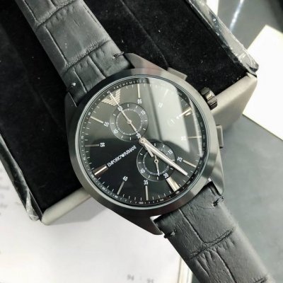支持香港、美国直邮 正品正品！配联保卡全国联保！ Emporio Armani 石英男表，阿玛尼专柜新款！本年度最火的男神款！Ar11483，时尚立体质感，多功