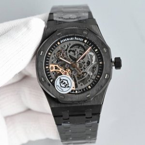 Aps新款爱彼皇家橡树离岸型15407St.Oo.1220St.01男士机械腕表 Calibre 3132一体机芯，41Mm直径，深灰色表盘形状：圆形表盘材质：
