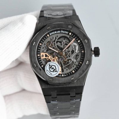 Aps新款爱彼皇家橡树离岸型15407St.Oo.1220St.01男士机械腕表 Calibre 3132一体机芯，41Mm直径，深灰色表盘形状：圆形表盘材质：