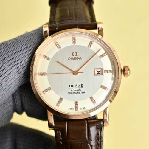 2630 新款欧米茄蝶飞系列 Omega Aqua Terra 150米腕表 直径41，顶级机械男表 细节处突破完美的最高版本 蓝宝石镜面，进口头层牛皮，带手上