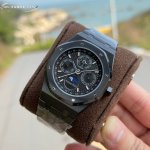 图解Bbs版本的细节』Bbs 爱彼 皇家橡树系列 ，复杂功能万年历腕表。型号：26574St.Oo.1220St.03业内唯一实现原版功能。 贵族钟表 爱彼皇家