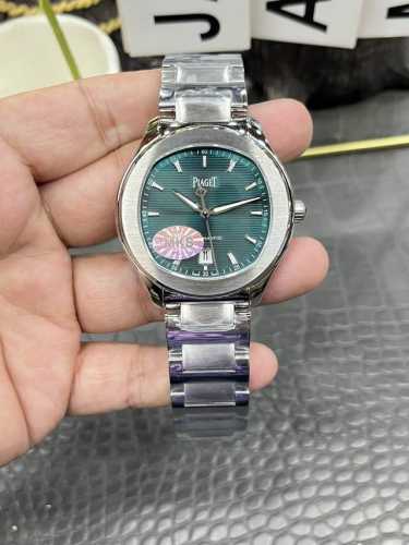 Mks伯爵piaget-polo S系列 42Mm*9.5Mm 美优达9015改Cal.1110精磨全自动机械