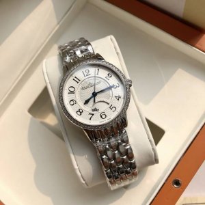 支持香港直邮、 Jl积家 约会系列 专柜对比“0”距离 顶级版本 修正现市面任何版本的所有不足之处，简约淑女，尽显浪漫情怀！腕表尺寸34Mm 厚度8.9Mm，简