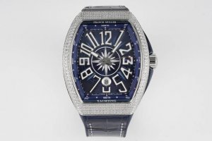 abf 游艇V45最高品质 Franck Muller 法兰克穆勒 44X54 Mm1.表壳100%原版开模 特别是三明治结构表壳 中间内侧 黑色的侧槽和把头位