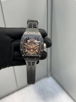 Ys 理查德米勒 最新款 Rm47 黑武士 真陀飞轮一体机芯 细节拉满 实拍表业，认准细节不迷茫