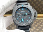 1630沛纳海 44Mm表径 全陶瓷表壳 搭载机芯 1 调时功能 时针可快调 日历通过时针快调进行调整 Gmt12小时走一圈 功能全部修正与一致 2 底盖玻璃