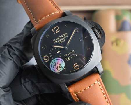 白壳 黑壳660 沛纳海 panerai 弧型镀膜玻璃 44Mm*16Mm 胶表带搭配原装针扣 全自动机械 一款来自硬汉的手表 V8出品 - 点击图像关闭