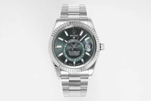 Zf新品 全新系列Sky-Eller“史上最复杂”正式面市了！以精湛的工艺技术与表款的正确调校方式重新定义了真正的“天行者”副本。 42Mm的蚝式表壳采用904