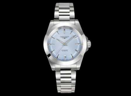 新品 女款断货王之首位 浪琴 Longines-浪琴 康卡斯 悦动凭借其独特的设计 实用的功能和舒适的佩戴体验 成为了一款备受推崇的精品 1多种表盘经典白 绿 - 点击图像关闭