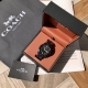 纯原单！Coach Greyson系列石英女式腕表，表径～36Mm，莹润舒适的新型陶瓷表带与表壳精致舒适，简约大气上档次！精致简约的风格是现代与经典的巧妙结合，