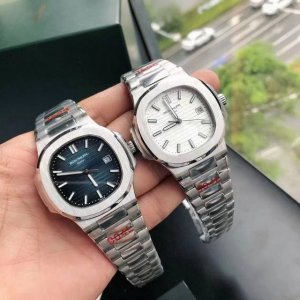 百达翡丽-Patek Philippe 优运雅动系列 鹦鹉螺Pp震撼出品 全网佳最解毒奢侈腕表 内置全自动机械机芯 表带采用316L精钢材质打造 设计三珠链接而