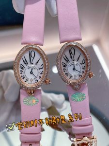 白壳 .金色 宝玑那不勒斯王后系列reine De Naples高品质女士瑞士石英机芯女表，腕表设计灵感正是来自宝玑大师为那不勒斯王后卡洛琳 缪拉所创制的世界首
