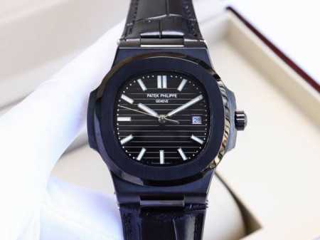黑金+20 钢表之王 再现辉煌 年度新品 钢表之王，百达翡丽“鹦鹉螺”全新回馈来袭 机芯 专注全新进口全自动机械机芯，稳定的高性价优势 表壳 316L精钢表壳C - 点击图像关闭