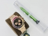 Vrs Factory2021最新力作 墙裂推荐 市场最高版本 顶级复刻 劳力士rolex宇宙计型迪通拿腕表 外圈镶嵌彩虹渐变色蓝宝石 代替了经典的测速外圈 表