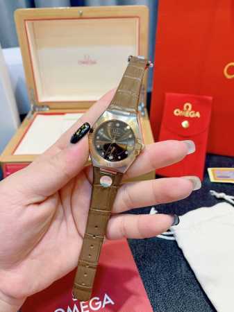 批银 .玫 .带钻50 独家实拍，认准品质与细节 欧米茄星座全新女士腕表 第五代 台湾厂机械高版本全面到货原版一比一精制而成 超级爆星推荐 欧米茄星座系列腕表隽 - 点击图像关闭