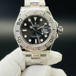 Dr Factory墙裂推荐 V2升级版 市场最高版本 Rolex劳.力士yacht-Master超级进口904L游艇40毫米系列 1表带和表壳均为进口904钢