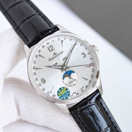 白壳 金壳 Jaeger-Lecoultre 积家 推出 Master Calendar日历大师1558420系列腕表 Factory 聘请制表师傅通过两年无数 - 点击图像关闭