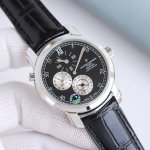 -金2150 DDD 江诗丹顿马耳他系列42005两地时腕表，大气高雅，尊贵非凡 表壳 腕表尺寸40Mmx11Mm ，316L精钢表壳经过悉心打磨，光泽迷人，低