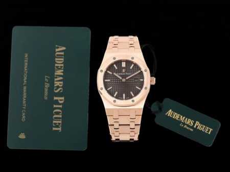 Audemars Piguet爱彼 皇家橡树系列67651Or女士石英腕表～闪耀登场！女神百搭款，闪闪惹人爱！ App购入正品拆解开模，全程Cnc打磨，多次校对 - 点击图像关闭