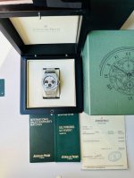 Hbf Factory 爱彼 年末重磅 市场最高版本 原版开模，原版， 做到最薄最好，杜绝一眼假 爱彼皇家橡树系列26331St.Oo.1220St.01 计时