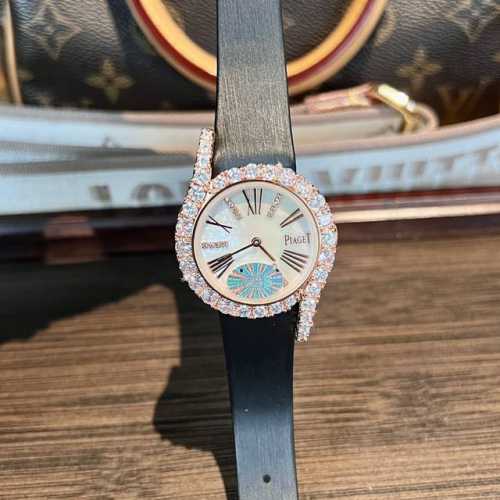 白 玫金 伯爵全新limelight Gala系列 该款接近原装 每颗钻都很大颗 很饱满 真正的珠宝镶 物美价廉 超越市场货 走颜值路线的伯爵女表 公然表示 伯