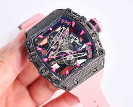 统一价：1 Rm理查德 米勒 Richard Mille 和职业高尔夫球手布巴 沃森 Bubba Watson 已经合作了十多年，合作开发了几款时计，但粉红色某 - 点击图像关闭