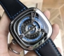 Sevenfriday七个星期五M105原装进口8215机械机芯、强化玻璃、进口小牛皮带、高级316精钢表壳 47Mmx47Mm 市场高端品质 认准做工细节 全