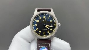 Aof厂推荐之马克系列 旗舰版 超级钛合金马克飞行员！ 王者归来。 循例透明化真假对比！ 1.Aof不惜成本单独再购一只原装开模，耗时两年，终可修正市面现有版本