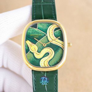 Tw厂特别推荐新品百达翡丽第一只Golden Ellipse无时标刻度登场 1：作为百达翡丽为数不多椭圆形腕表的Golden Ellipse系列 2：表壳采用精