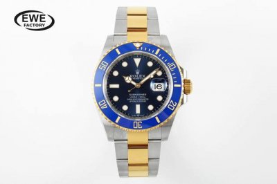 Ewe厂劳力士潜航者日历型126610 Submariner黑水鬼绿水鬼41Mm 1:搭载超级3235一体机芯 动力72小时 无卡度机芯装饰 机芯及其稳定 2: