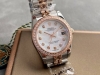 Sk Factory 女款 劳力士rolex 单历 日志型31Mm 直径 31Mm 机芯 搭载全自动机械机芯 圈口 劳力士ringcommand三角坑纹 光圈
