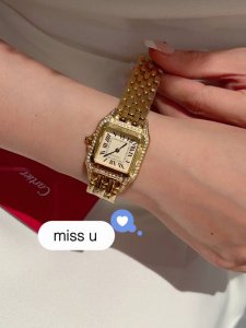 卡地亚-Cartier全新升级版卡地亚猎豹panthère De Cartier 卡地亚猎豹系列以精致灵动的造型 摩登现代的风格 诠释自信优雅它线条流畅 魅惑动