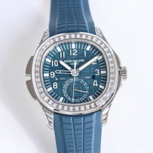 Pp厂升级 百达翡丽 Pp 真功能 钻圈5164首家功能对版，手雷系列 一款集创新技术，实用功能独特设计于一身的运动顶级腕表。40.8的毫米直径，不锈钢材质，经