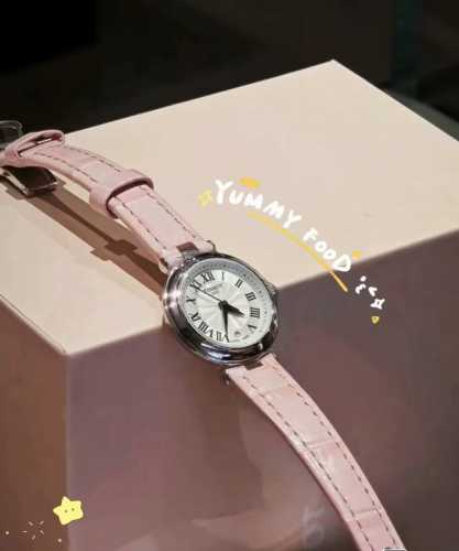 Tissot天梭 小美人系列 石英机芯 50米防水 女款 瑞表 26Mm 银色表盘 精钢表壳 皮革表带