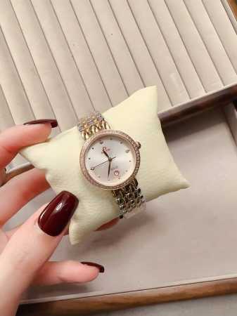 白光 金+20钻30 升级版Omega -欧米茄典雅系列 卓越的惊艳亮相，将华贵珠宝的优雅魅力与卓越时计的精准技术完美结合“露珠”连结成一条光华夺目的表链，流畅 - 点击图像关闭