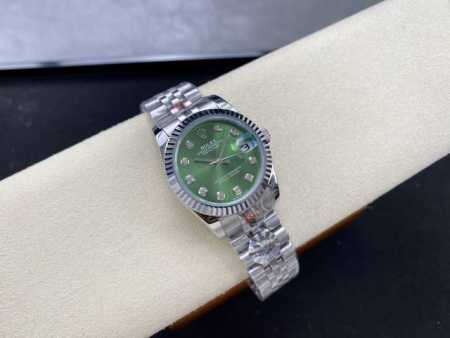 女款 劳力士Rolex 单历 日志型31Mm 直径 31Mm 机芯 搭载全自动机械机芯 圈口 劳力士Ringcommand三角坑纹 光圈 钻圈 镜面 防刮蓝宝石 - 点击图像关闭