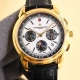 白 金 大厂品质，高端系列！新款 百达翡丽复杂功能计时系列上市 Patek Philippe 贵族的艺术品！ 升级版改进：壳身比旧版本更薄、玻璃升级耐磨抗摔、比