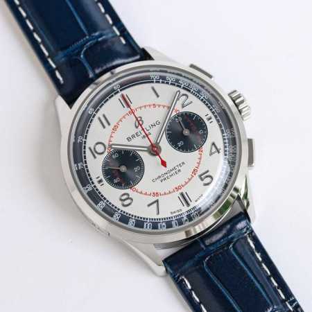 顶级复刻 Tw新品 百年灵 璞雅b01计时腕表premier B01 Chronograph 吴彦祖同款 Bn5 材质 316L精钢 直径 42毫米 厚度 13 - 点击图像关闭