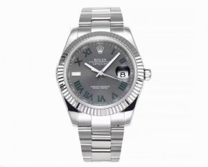 Rolex 劳力士41Mm日志系列 超级精品 火爆来袭！ 真正原装的！欢迎来对比！ 突破极限！整表的精彩细节如下: 1字面指针夜光采用瑞士夜光，跟原版一样，夜光