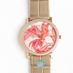 白 金 Tw出品 伯爵全新腕表“腾龙 鸣凤”限量版系列重登场了，将东方神话融入到现代腕表中，深邃蓝的霸气腾龙搭配白色祥云图案，寓意“龙行天下！龙腾四海！王者风范