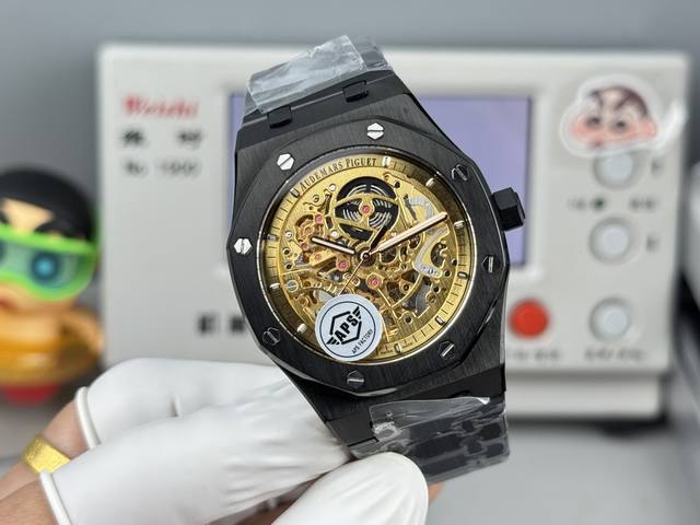 Aps新款爱彼皇家橡树离岸型 15407St.Oo.1220St.01男士机械腕表 Calibre 3132一体机芯,41Mm直径,深灰色表盘形状:圆形表盘材质 Aps新款爱彼皇家橡树离岸型 15407St.Oo.1220St.01男士机械腕表 Calibre 3132一体机芯,41Mm直径,深灰色表盘形状:圆形表盘材质